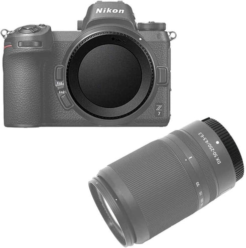 Body Cap & Rear Lens Cap Cover for Nikon Z9 Z50 Z5 Z7 Z6 Z 6II Z 7II, Z 9 Z 5 Z 6 Z 7 Z 50 Z6 II Z7 II More Nikon Z Mount and Lens Accessories wit...