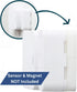 2 Pack Contact Sensor Riser Compatible with SimpliSafe Entry Alarm - Self-Adhesive DIY Magnet Side Sensor Spacer for SimpliSafe Security System (½...