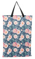 Large Hanging Wet/Dry Cloth Diaper Pail Bag for Reusable Diapers or Laundry (Rose)...