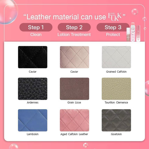 2 in 1 Leather Cleaner & Conditioner premium bag care with Cleaning Towel Nourishes, Polishes Protects Cleans Restores Surfaces for Luxury Bags Pu...