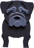 Pug Planter Pug Dog planters for Indoor Outdoor Plants Pug Flower Pot Dog Succulent Planter Vase-Black...