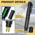Brake Fluid Liquid Tester Pen, Brake Fluid Tester, Car Diagnostic Testing Tool with 5 LED Indicators, Hydraulic Fluid Liquid Oil Moisture Analyzer...