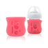 Olababy Silicone Sleeve for Avent Natural Glass Baby Bottles (4 oz, Pink)...