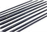 9pcs Flat Pointed Tip Nylon Hair Acrylic Watercolor Brush Artists Paint Brush Set Black...