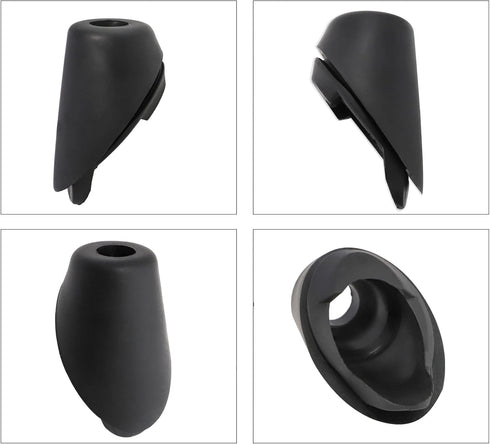 Anina 86392-35040 Antenna Ornament for Toyota 4 Runner 2010 2011 2012 2013 2014 Rubber Antenna Base Bezel Car Radio Antenna Mount Grommet Topper...