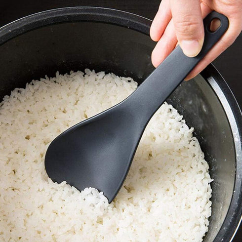 2pcs Rice Paddle Spoon Soup Spoon Cooking Utensil Rice Scooper Non- stick - Works for Rice Mashed Potato or more...