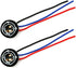 iJDMTOY 1157 7528 Wiring Harness Sockets Compatible with LED Bulbs, Turn Signal Lights, Brake Lights...