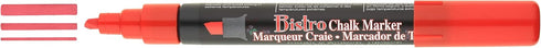 Uchida 483-C-2 Chisel Tip Bistro Chalk Marker, Red...