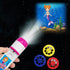 Mermaid Torch and Projector with 3 Discs 24 Images, Pink Torches Toys for Girl Age 3 4 5 6 7 Year Old Kids, Fairy Gifts for Girls, Projector Night...