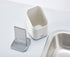 Joseph Joseph Duo Kitchen Sink Cutlery Drainer with Knife Slot, Kitchen Sink Drying Rack Cutlery Organizer, Grey...