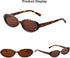 90s Sunglasses for Women Men Retro Oval Sunglasses Glasses...