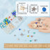 SUNNYCLUE 1 Box DIY 6 Sets Summer Beading Bracelet Making Kit Lampwork Beads Bulk Lucky Turquoise Beads Starfish Sea Animal Bead Hawaii Ocean Bead...