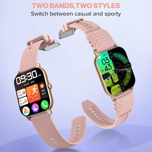 Smart Watch, Fitness Tracker with Dail Calls Speaker, 1.85" TFT-Touch Screen IP68 Waterproof Smartwatch, 112 Sport Modes Activity Tracker with Hea...