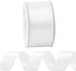 HUIHUANG White Satin Wired Ribbon 1-1/2 inch White Double-faced Satin Wire Ribbon for Bows Making, Wreaths, Gift Wrapping, Holiday Home Decor, Cra...