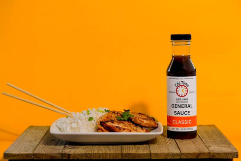 Chi Time's General Tso Sauce - Condiment for Wings, Chicken, Beef, Pork, Seafood, Rice or Noodles, and More. Perfect for Stir Fry, 12 Ounces, 2 Pa...