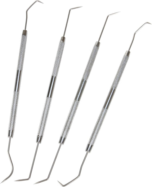 Performance Tool W80749 4-Piece Precision Pick & Hook Set with Stainless Steel Tips - Ideal for Jewelers, Mechanics, Fishermen, Gun Repairs, and M...