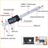 Digital Caliper,Electronic Digital Calipers, YKLSXKC 0-6" Calipers Measuring Tool, Stainless Steel Construction with Large LCD Screen, Auto-Off Fe...