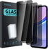 3 Pack Privacy Screen Protector for Samsung Galaxy A15, Anti Spy Tempered Glass 9H Hardness, Black Protector Anti Spy, Bubble Free, Anti-Scratch...