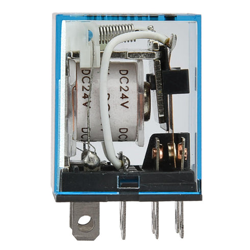 Gereral Purpose Relay, LY2NJ, 24VDC Coil, 10A 24VDC/220VAC, DPDT, LED Indicator...
