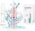 Water Dental Flosser, 22 Professional IPX7 Waterproof USB Rechargeable Cordless Water Flosser Dental Oral Irrigator with 4 Jet Tips (Pink)...