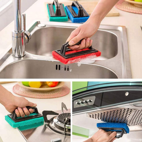 Waterline Scrubber Hot Tub Scum Line Cleaner Clean for Spas and Hot Tub Swimming Pools Cleaning (Red)...