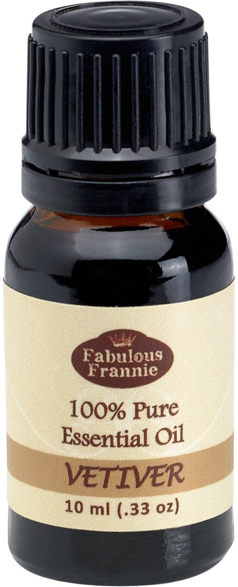 Fabulous Frannie Vetiver 100% Pure Undiluted Essential Oil Therapeutic Grade - 10 ml...
