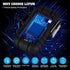 LcFun Waterproof Electric Lighter Windproof Dual Arc USB Rechargeable Flameless Plasma Lighters for Camping Hiking Survival Tactical Gear Gifts fo...