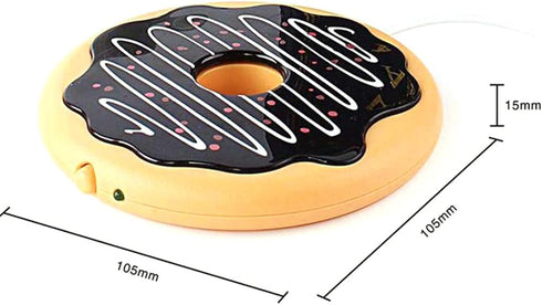 Rely2016 Creative USB Cookie Cup Warmer Coaster Coffee Mug Heating Pad Desktop Cute Gadget...