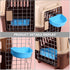 POPETPOP Hanging Pet Bowl Dog Crate Bowl Plastic Kennel Bowls Non Spill Food Water Bowls for Cages Bunny Feeder Hanging Coop Cup for Dogs Cat Bird...