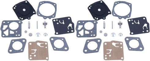 2 x RK-23HS CARBURETOR REPAIR KIT Fit JONSERED 625 630 670 920 930 2094 CHAINSAW...