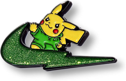 Cartoon Electric Glitter Soft Enamel Badge Pin For Boy or Girl...