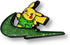 Cartoon Electric Glitter Soft Enamel Badge Pin For Boy or Girl...