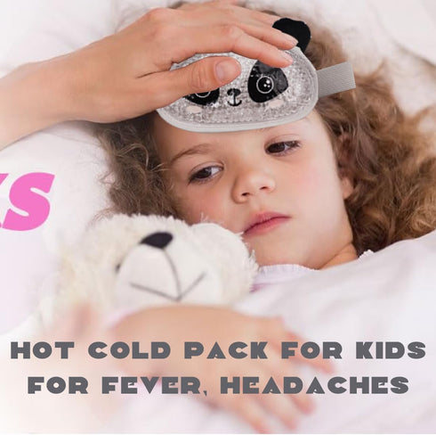 Boo Boo Ice Pack,Kids Reusable Hot Cold Ice Packs, Auxiliary Fever Reduction, Hot Cold Pack for Kid Injuries, Wisdom Teeth, Baby Colic, Gas and Up...