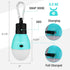 EverBrite Rechargeable Camping Light,Portable Tent Lantern,3 Lighting Modes, Hanging Tent Light Bulbs with Clip Hook for Hiking, Fishing, Backpack...