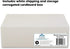 Airline safe plastic temporary travel cremation urn for human ashes, TSA approved for airplane air travel, full size adult 200 cubic inches, Funer...