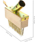 Weeding Wire Brush with Scraper Tools, Moss Removal Deck Crevice Cleaning Tool, Weed and Moss Remover Brush for Cleaning Paving Joints, Pavers, Si...