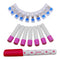 Glue Pens for Crafting Bundle, Sewline Glue Pen with 7 Sewline Fabric Glue Pen Refills and 10 Charisity Sewing Clips, Sewing Glue for Fabric, Foun...