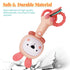 Baby Music Rattle Toy, Baby Teething Toy for Infants 6-12-18 Months Toddlers Sensory Toys Baby Boy Girl Gifts (Rabbit)...