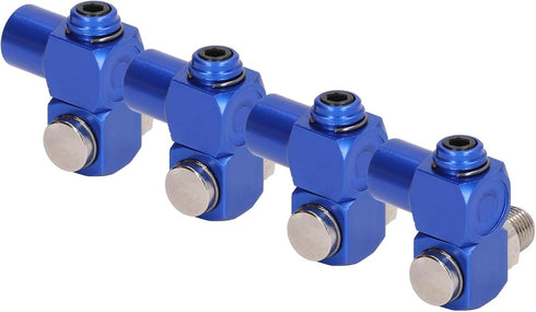 Pneumatic Tool Adapter, 4Pcs 360 Degree Air Hose Connector 1/4in NPT Swiveling Air Fitting Hose Connector Pneumatic Tool Adapter 150PSI Air, Fitti...