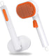 Self Cleaning Slicker Brush for pet, Dog Hair Grooming Brush with Release Button, Indoor Cat Hair Shedding Tool, Stainless Steel Bristle Soft Rubb...