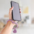 Heart Loop Phone Lanyard, Smart Phone Hand Wrist Lanyard Strap with Key Chain Holder Compatible with Most Smartphones for Cell Phone Case Keys ID ...