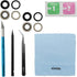 4pcs (2 Sets) OEM Rear Back Camera Glass Lens Replacement for iPhone 11 with Adhesive Preinstalled and Replacement Repair Tools Kit Set (4pcs Came...