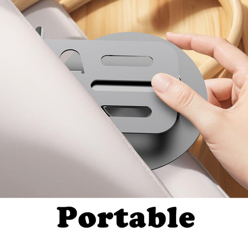 Phone Tablet Holder Metal Phone Stand 360° Rotation All Kinds Cellphone Foldable Scalable Office Desk Adjustable Portable for Travel......