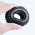 RCLIONS 4pcs Rubber Micro 1" RC Wheel Tyres Tires with Foam Insert for All 1/24 Axial SCX24 AXI00001,AXI00002,AXI90081 Deadbolt RC Crawler Truck C...