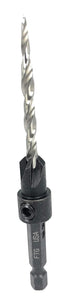 Adjustable Wood Countersink Drill Bit Set #8 (11/64") for Woodworking...
