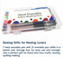 7 Colors Heat Erasable Pens for Sewing with 21 Erasable Pens Refill, 0.5mm Heat Erasable Fabric Marking Pens for Sewing, Dressmaking Embroidery Pe...