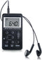 AM FM Radio,Mini Portable Pocket Radio Receiver with Earphone,Rechargeable Battery for Walk/Jogging/Gym/Camping (Black)......