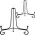 2PCS Premium Black Iron Plate Stands for Display 8 Inch, Decorative Solid Metal Plate Holders for Displaying, Mini Easel, Frame, Book, Card, Plaqu...