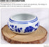 SEWACC 8pcs Ceramic Ink Dish Chinese Calligraphy Ink Dish Porcelain Inkwell Dish Painting Dish for Chinese Calligraphy and Sumi-e Painting Pottery...