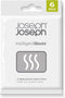 Joseph Joseph Intelligent Waste Activated Carbon Odor Filter Refills for Food Waste Caddy Kitchen Bin - Pack of 6...